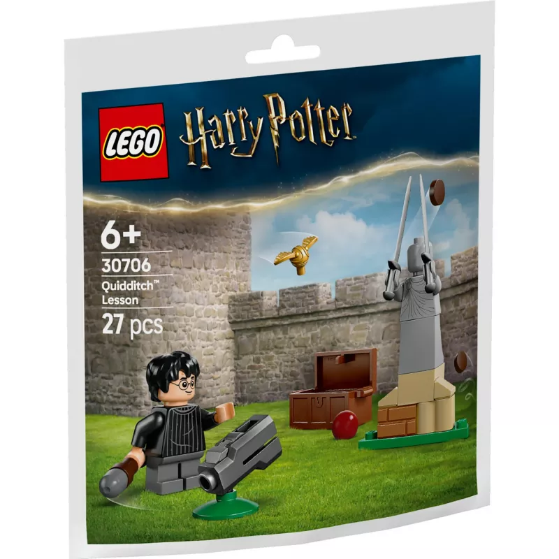 LEGO Harry Potter rinkinys 30706 „Kvidičo pamoka“ su Harry ir Draco minifigūrėlėmis