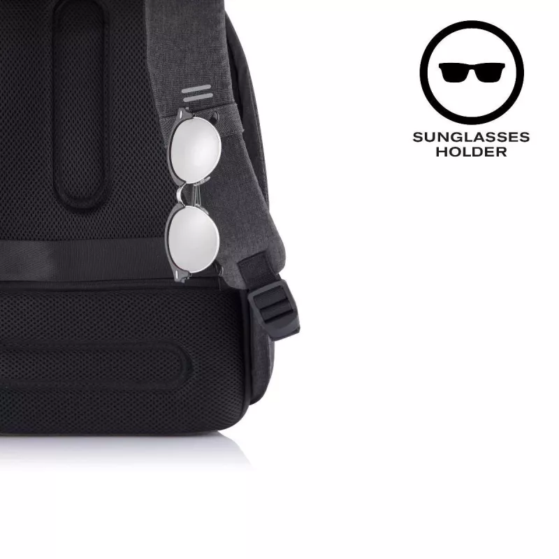 Antivagis kuprinė XDDESIGN Bobby Hero Small, 11,5 L, planšetei iki 12,9 col., PET/polietileno putos, juoda