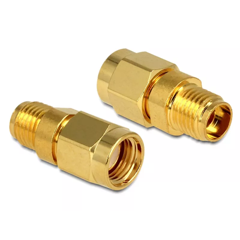 DeLOCK RF adapteris RP-SMA (vyriškas) į SMA (moteriškas) (88728)