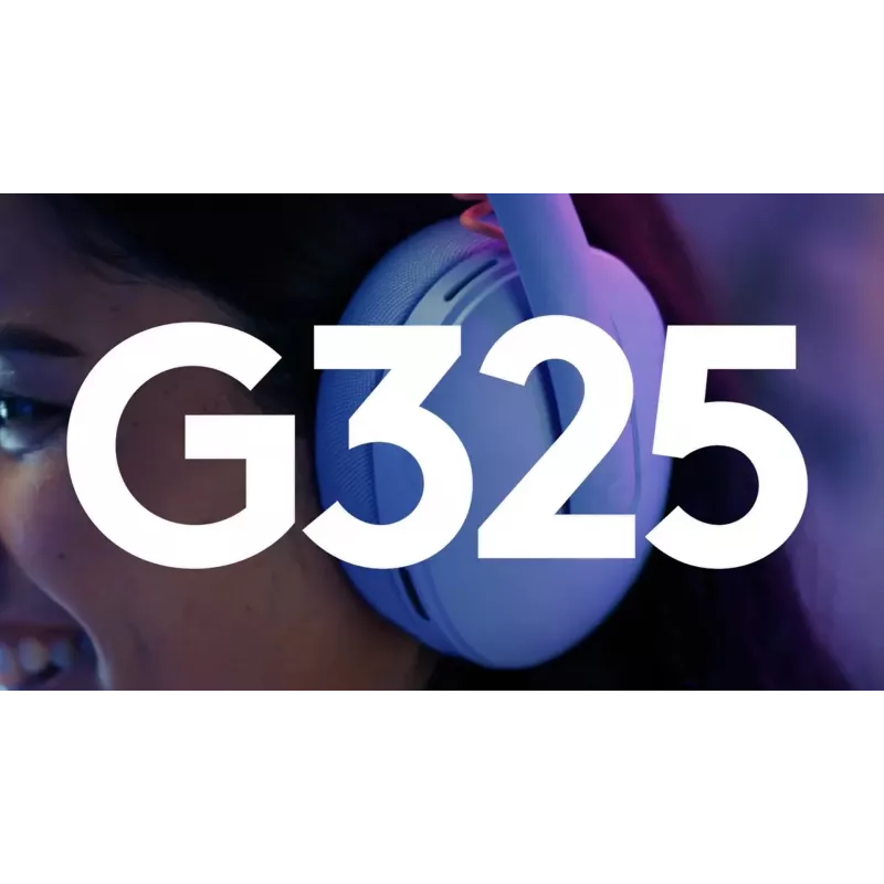 LOGITECH G325 LIGHTSPEED belaidžiai žaidimų ausinės – alyvinė – 2,4 GHz – EMEA