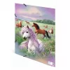HERMA aplankas su gumine juosta A3 kartoninis Horse World