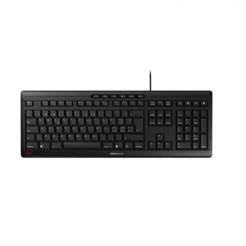 Klaviatūra CHERRY STREAM JK-8500CH-2 USB QWERTZ Šveicariška juoda