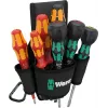 Tiesiųjų atsuktuvų rinkinys Wera 9621 8 vienetai 240 mm x 70 mm
