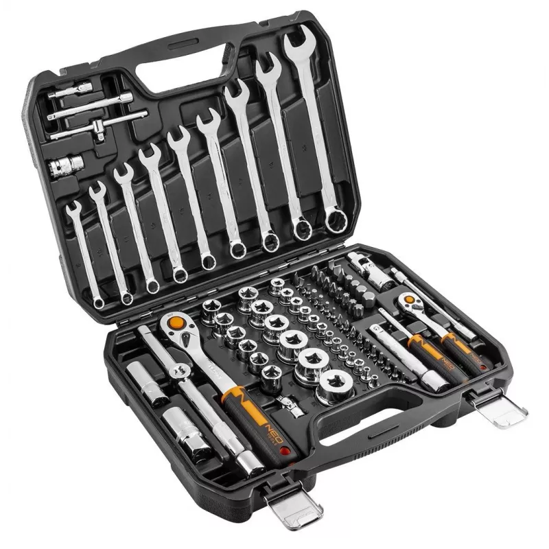 NEO tools 10-058 veržliarakčių / lizdų rinkinys