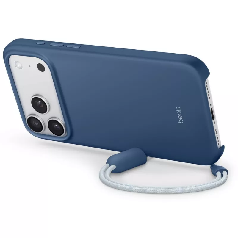 Beats iPhone 17 Pro Max dėklas su stoveliu ir MagSafe bei kameros valdymu – Bedrock Blue