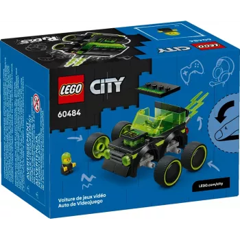 LEGO CITY 60484 Rides - Žaidimų lenktyninis automobilis