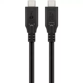 Goobay 74191 USB kabelis juodas