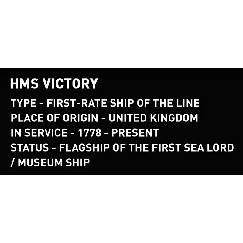 Konstruktorius Cobi HMS Victory – 2517 detalių, detalus istorinis burlaivio modelis