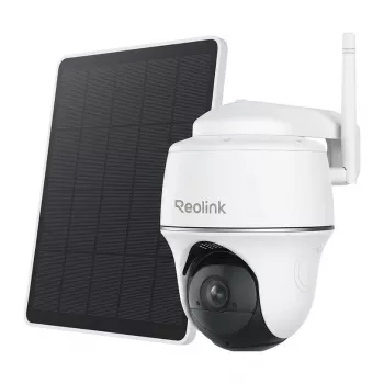 Reolink Argus Series B420 baterijomis maitinama WiFi apsaugos kamera su saulės baterijos plokšte Lite (BWPT2K01SPW)