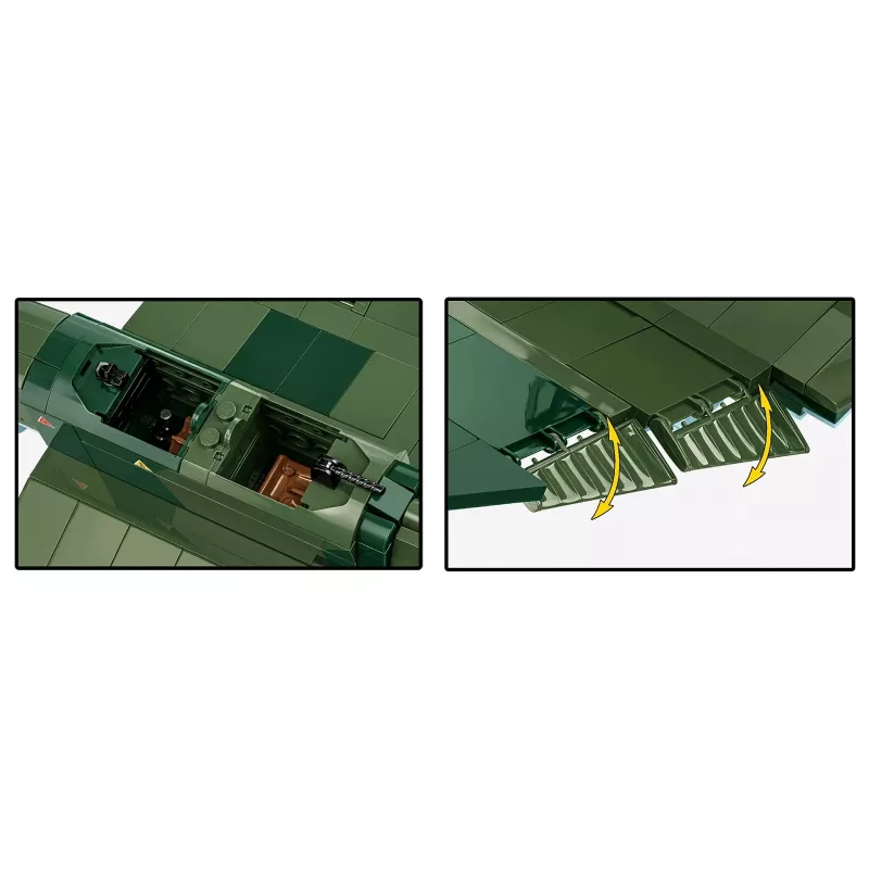 Konstruktorius Cobi Blocks Junkers JU 87G-2 Stuka 571 dalių modelio rinkinys