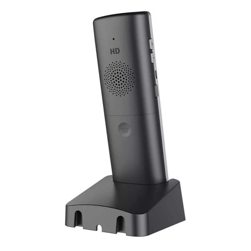 Grandstream Networks WP810 IP Telefonas Juodas Metalinis 2 Linijos TFT Wi-Fi