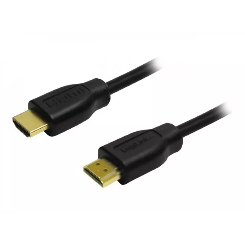 LogiLink CH0053 HDMI laidas juodas 10m 4K UHD HDMI-A kištukas į HDMI-A kištuką