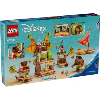 LEGO Disney Kakamora Barge 43258 – 572 detalės, 2 minifigūrėlės, nuo 7 metų