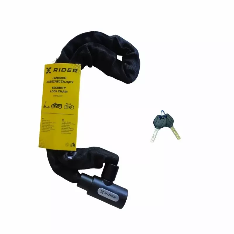 Grandininis dviračio spyna MANTA XR00LC01 6x900mm