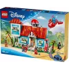 LEGO rinkinys Disney 43268 Paplūdimio namas – modulinis namas, 834 detalės, 5 minifigūrėlės, nuo 9 metų