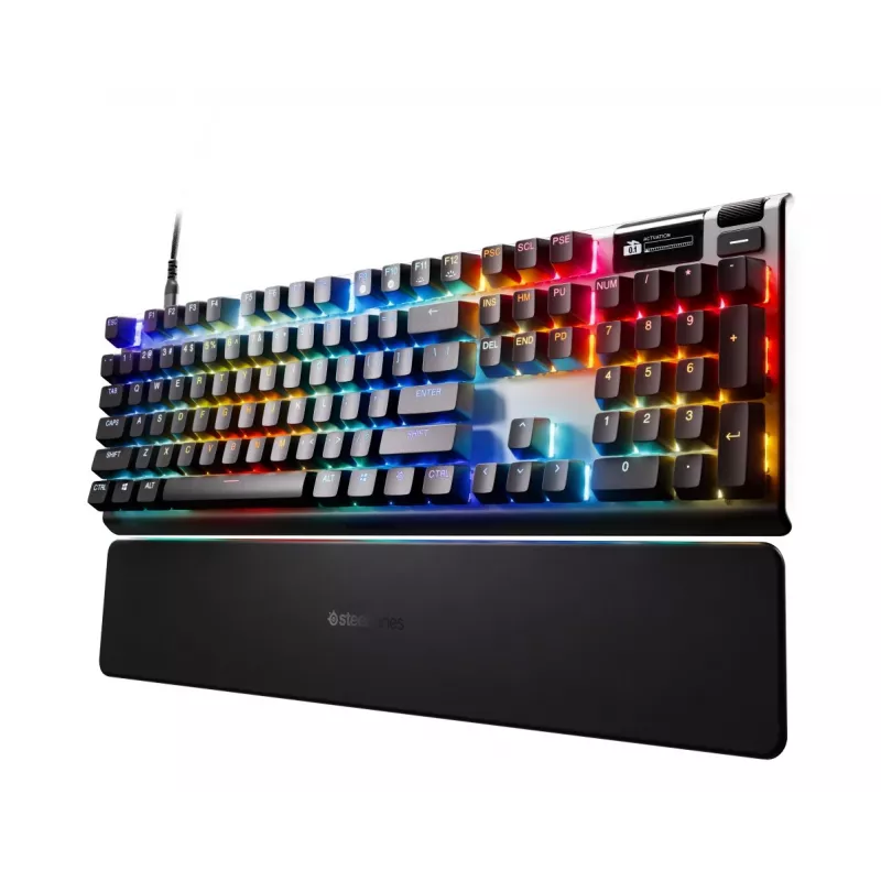 Steelseries APEX PRO GEN 3 klaviatūra Gaming USB QWERTY JK anglų Juoda