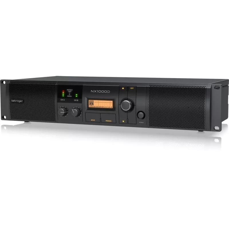Behringer NX1000D garso stiprintuvas Scena/Pasirodymai Juoda