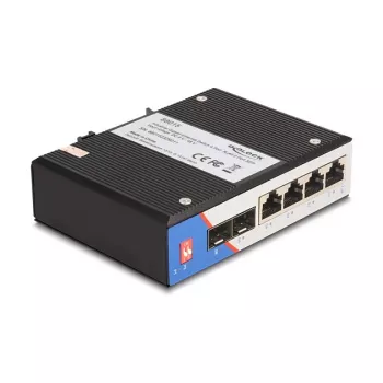 Nevaldomas komutatorius DeLOCK 88015 Gigabit Ethernet 4 prievadai juodas