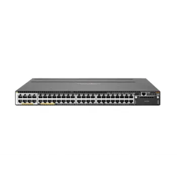 HPE Aruba 3810M 40G 8 HPE Smart Rate PoE+ 1 lizdo valdomas jungiklis - 40 x 1/2.5/5/10GBase-T (UPOE) - montuojamas stelaže - PoE+