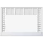 Stalinių užvalkalas Sigel H6366 Pilka/Balta, popierius, 595×410 mm, FSC