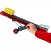 BRUDER 02031 plastikinė atsarginė dalis – konvejerio juosta su ištraukiamu vilkimo kablys, juoda/raudona, 1:16