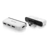 Belkin USB 2.0 4 prievadų kelioninis USB šakotuvas, sidabrinis, F4U021bt
