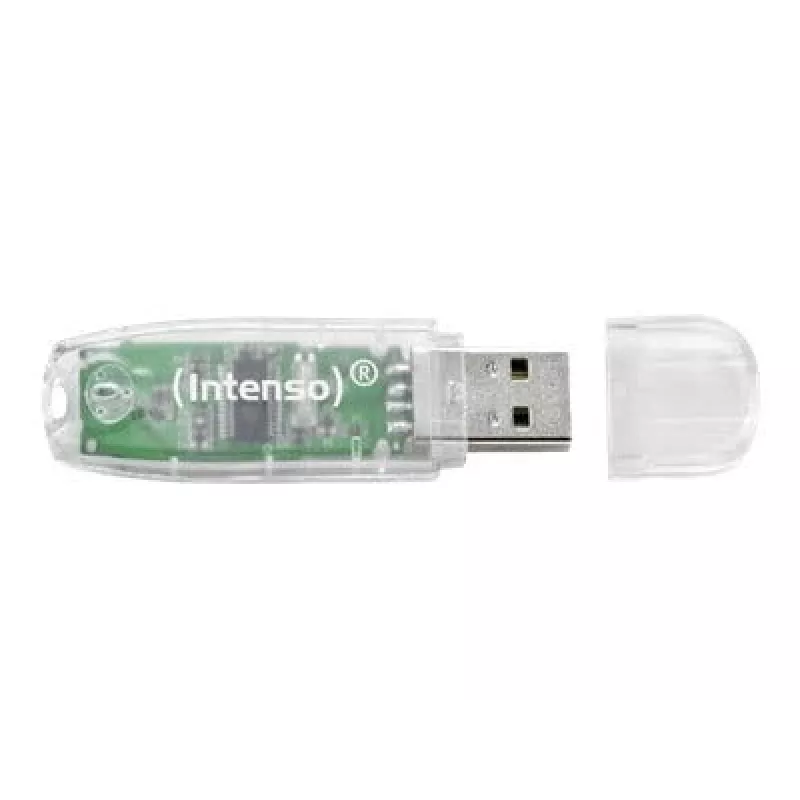 INTENSO 3502480 USB 2.0 32 GB skaidrus atmintukas