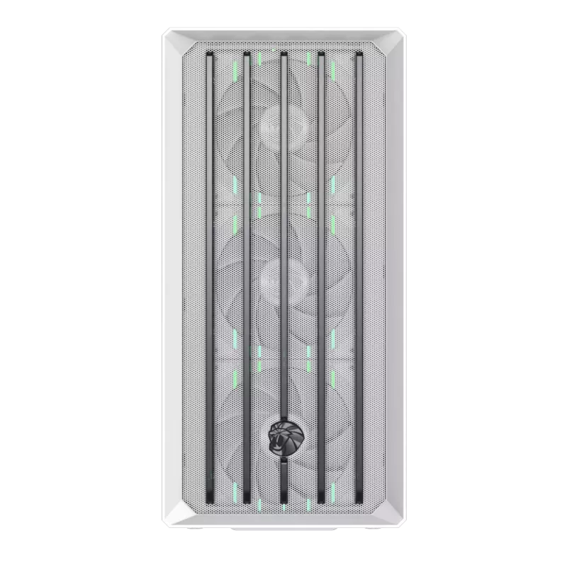 Gamemax korpusas CLAW 460 WH baltas, Mid-Tower, be maitinimo šaltinio