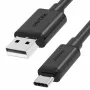 USB-C į USB-A duomenų ir įkrovimo laidas Unitek C14067BK 1,5 m, juodas, USB-C (vyriškas) į USB-A (vyriškas)