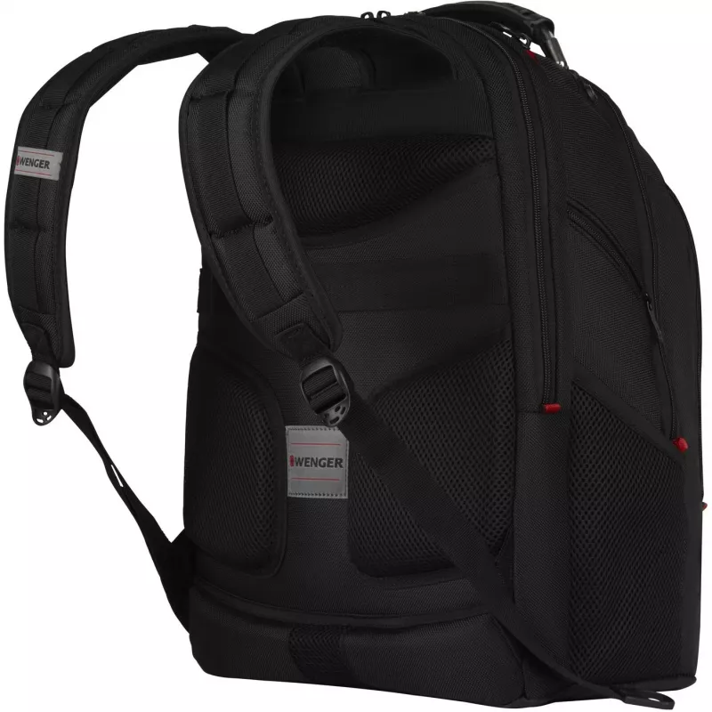 Wenger IBEX Deluxe - kuprinė nešiojamam kompiuteriui - 43,2 cm - 35,60 cm (14 inch) - 40,6 cm (16 inch) - Juoda (606493)