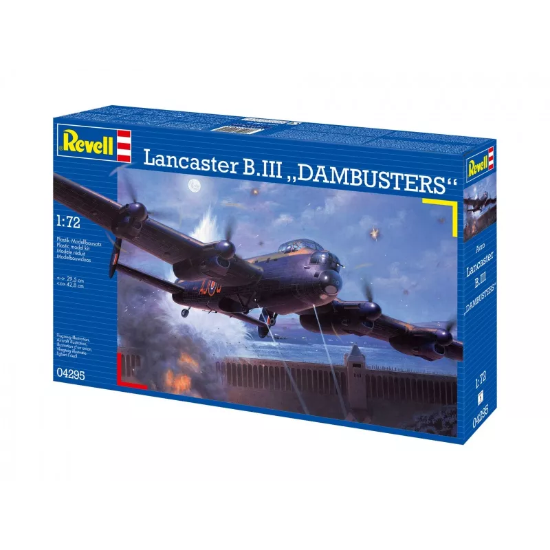 Revell Lancaster B. III Dambusters (04295) 1:72 Plastikinis Lėktuvo Modelis