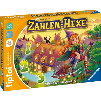 Stalo žaidimas tiptoi Zahlen-Hexe