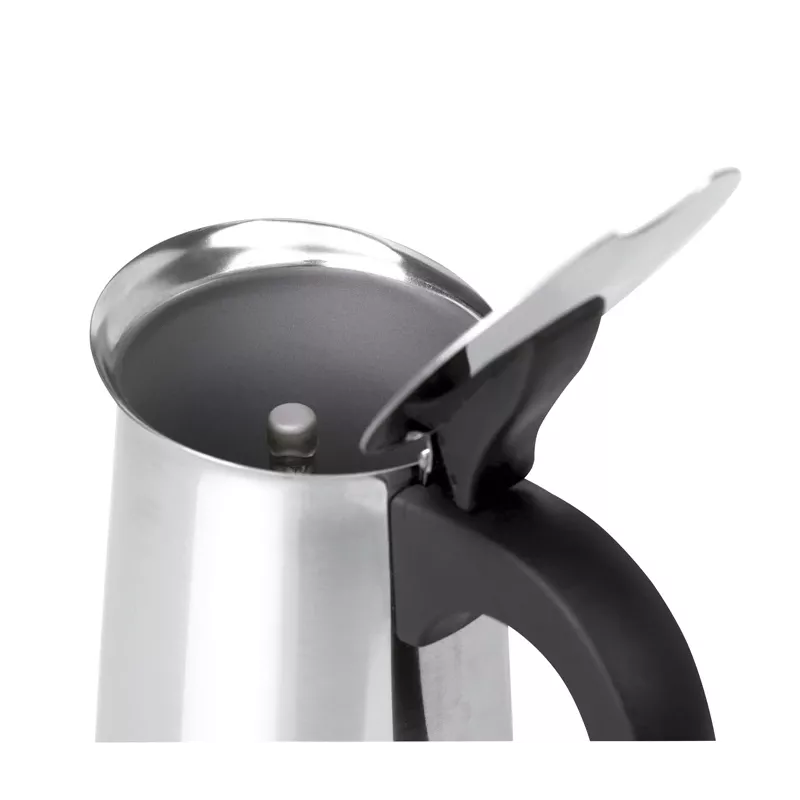 Moka puodas JATA Odin Black nerūdijantis plienas