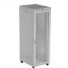 19 colių stovo spinta LANBERG FF01-8047-23SL 47U 800x1200 mm pilka su perforuotomis durelėmis