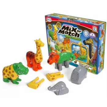Popular Playthings Magnetiniai gyvūnėliai Mix or Match, įvairiaspalviai