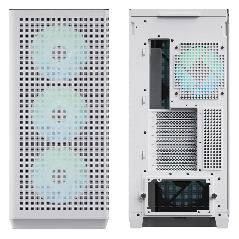 APNX C1-WT-V1 ARGB ventiliatorius