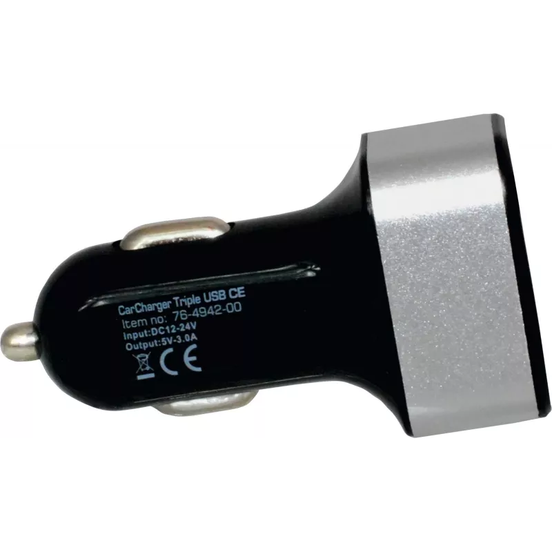 Automobilinis įkroviklis TECHNISAT CARCHARGER TRIPLE USB C su trimis USB-C/USB-A prievadais