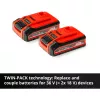 Akumuliatorius Einhell Power-X-Change Plus 18V 4.0 Ah