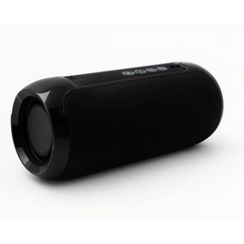 Nešiojamas Bluetooth stereo garsiakalbis SQUEAK SQ1008 — 14 W RMS, Bluetooth 5.3, 1200 mAh, IPX4, FM, LED, AUX, USB