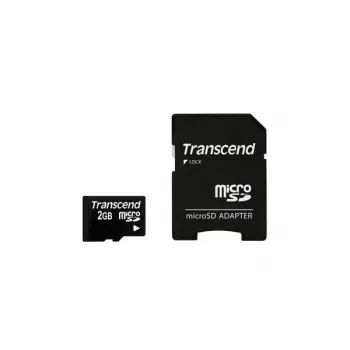 Flash atminties kortelė Transcend 2GB MicroSD TS2GUSD