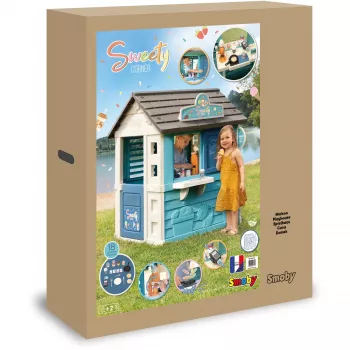 Sodo žaidimų namelis Sweety Corner su aksesuarais