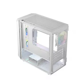 Korpusas Logic PORTOS ARGB MINI USB 3.0 Baltas