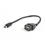 USB OTG adapteris Mini BM -> USB AF 15 cm