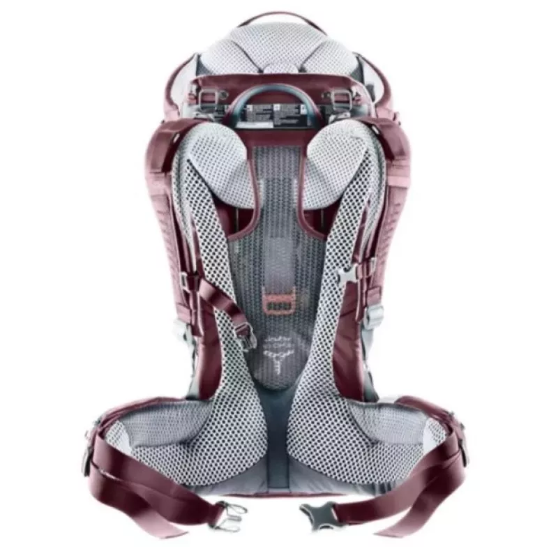 Deuter Kid Comfort kūdikio nešimo kuprinė Poliamidas Raudona