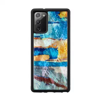 Apsauginis dėklas iKins, skirtas Samsung Galaxy Note 20, dangaus mėlynos spalvos, plonas