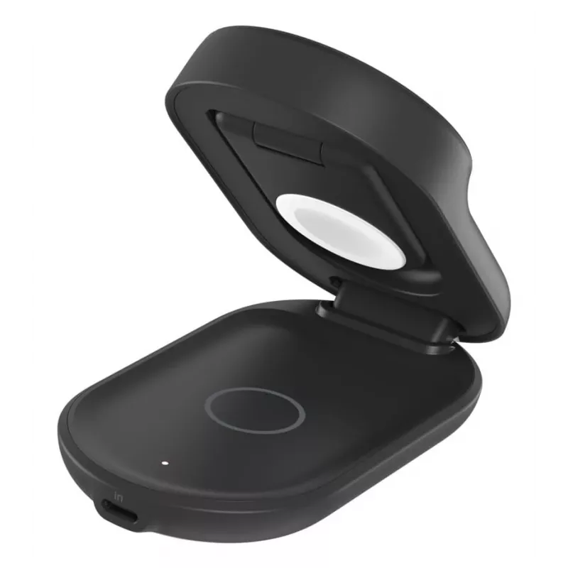 Belaidis įkroviklis Belkin UltraCharge 25W Qi2 3in1 Magnetinis Apvalus Juodas EU