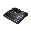 Studijo valdiklis RØDE Caster Pro II juodas — 4 XLR/TRS kombinuotos jungtys, 4 ausinių išėjimai, 8 pagalvėlės, jutiklinis ekranas, Wi‑Fi, Bluetooth, USB‑C