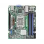 ASRock EC266D4ID-2T/X550 pagrindinė plokštė Intel C266 LGA 1700 mini ITX