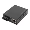 Digitus Gigabit PoE medijos keitiklis, RJ45 / SC, vienmodis, PSE