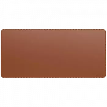 Satechi Vegan-Leather Premium Desk Mat Brown ST-LPDMN – Didelis odinis stalinis kilimėlis